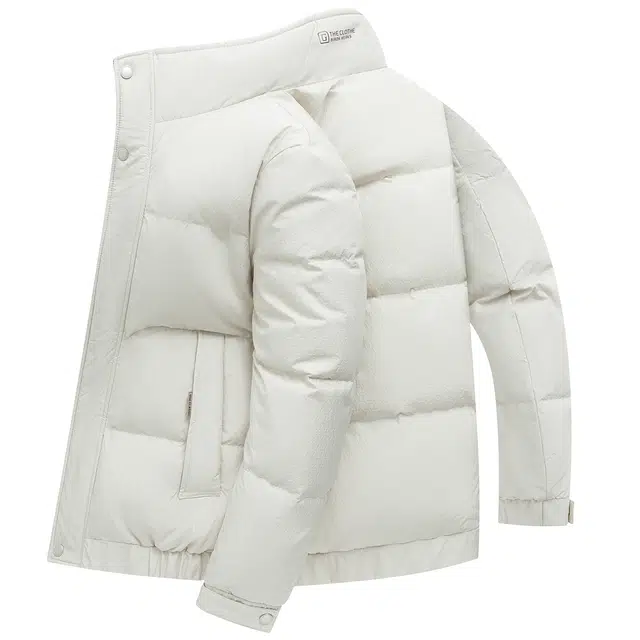 雅鹿 商务男立领短款保暖防风防寒夹克外套羽绒服 男款