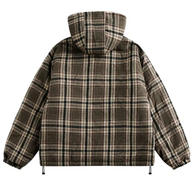 永言 腊肠狗连帽宽松双面穿面包服加厚百搭棉服 男女同款