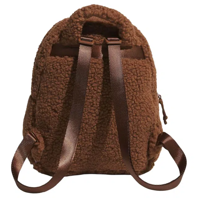 adidas 9L Plush Backpack Soft Brown