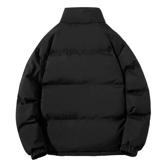 棉基因 冬季极简修身纯色优质棉棒球服保暖高个小个子日系男简约潮流夹棉袄子美式高街工装风青少年职场通勤学院风棉衣外套 男女同款