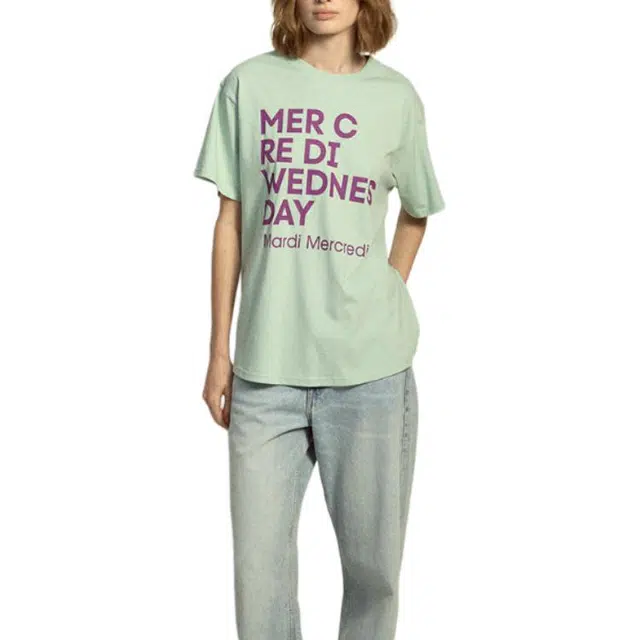 MARDI MERCREDI TSHIRT DU MERCREDI_MINT PURPLE FW25T