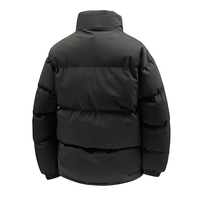 棉基因 冬季马卡龙色纯色优质棉棒球服保暖高个小个子日系男简约潮流夹棉袄子美式高街工装风青少年职场通勤学院风棉衣外套 男女同款