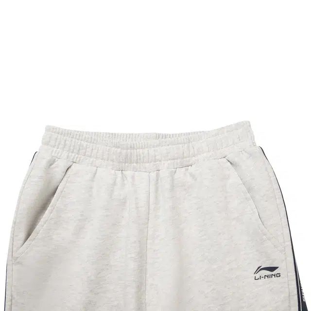 儿童款 李宁儿童针织运动裤 运动生活系列 时尚潮流系列 印花简单休闲宽松束脚