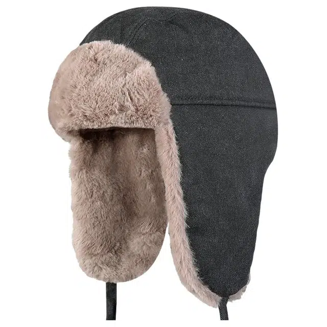 战术鸟 防寒保暖加厚 仿真兔毛 雷锋帽 男女同款情侣款