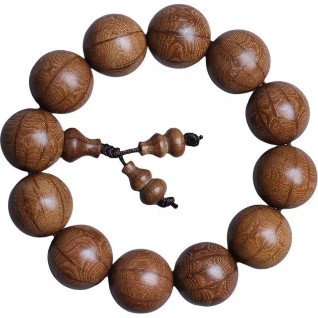 得笙陌 精品高油性转运文玩佛珠 六道木 木作手串 男女同款情侣款