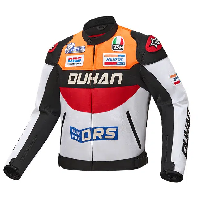 杜汉 摩托车赛车套装机车服夹克 男女同款