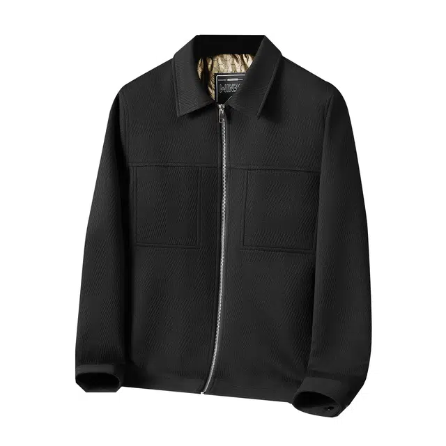 百胜狐 大码男装加肥宽松休闲保暖加棉加厚外套棉服 男款