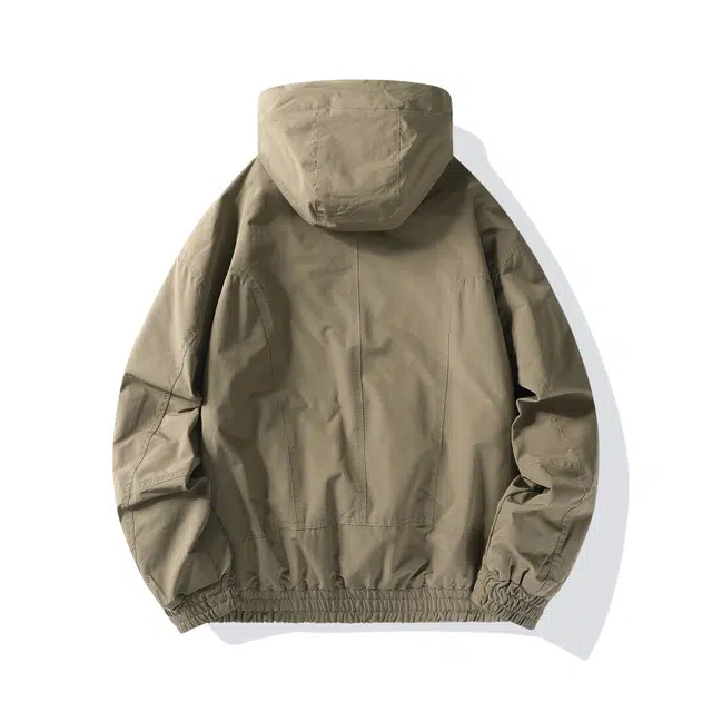 潮人榜 美式复古工装棉衣男冬季宽松大码连帽外套潮牌痞帅运动防风所以棉服 男款