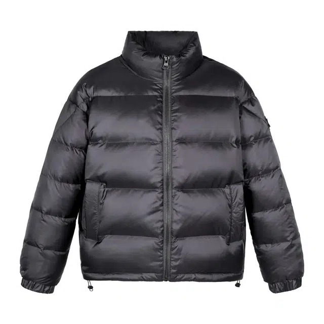 童先森 短款男冬季加厚保暖立领面包服帅气潮牌休闲简约外套羽绒服 男款