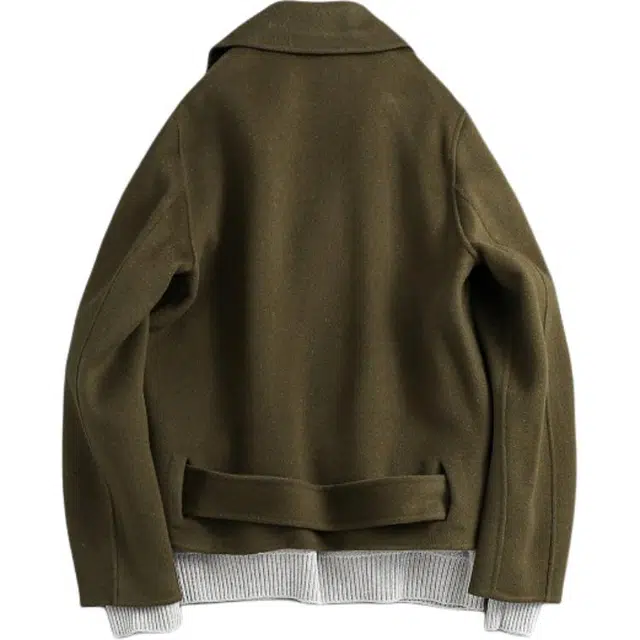 宫奴 日系复古潮牌时尚机车双面羊毛呢休闲外套夹克 男女同款