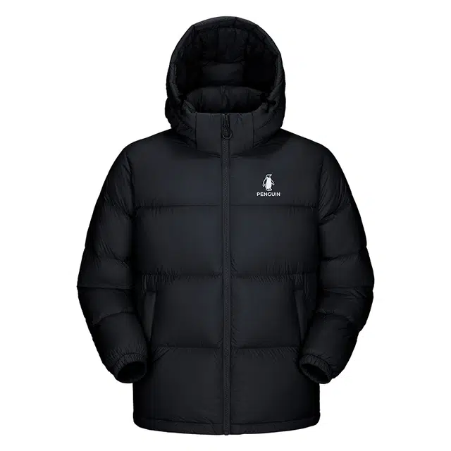 企鹅 加厚保暖防风常规长袖通勤羽绒服 男女同款