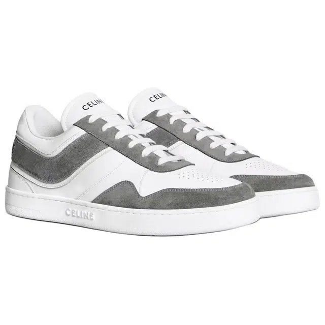 Celine Low Top Sneakers White Grey
