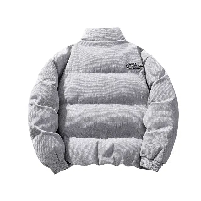 The Simpsons Waffle Texture Down Jacket