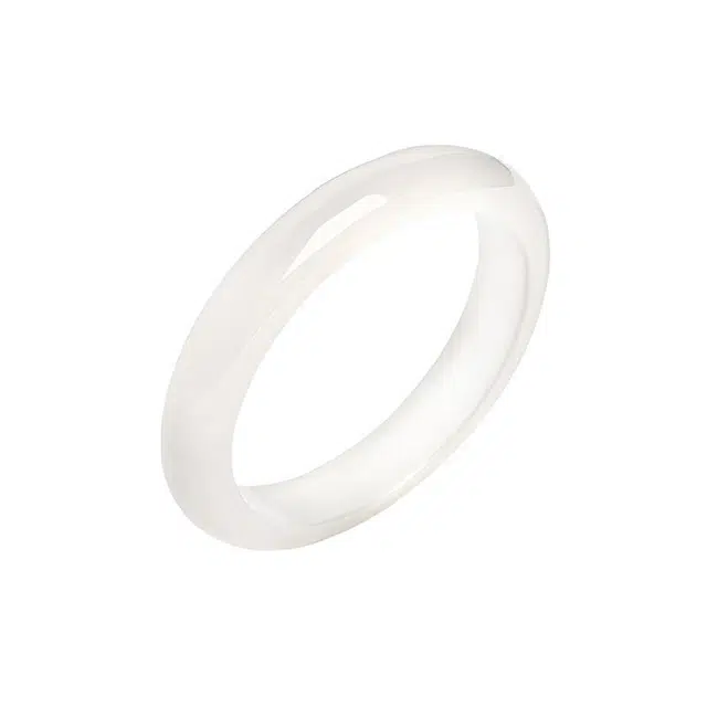 骊碧 冰种白月光高冰荔枝冻实用高档浪漫有意义天然 玉髓 手镯 女款