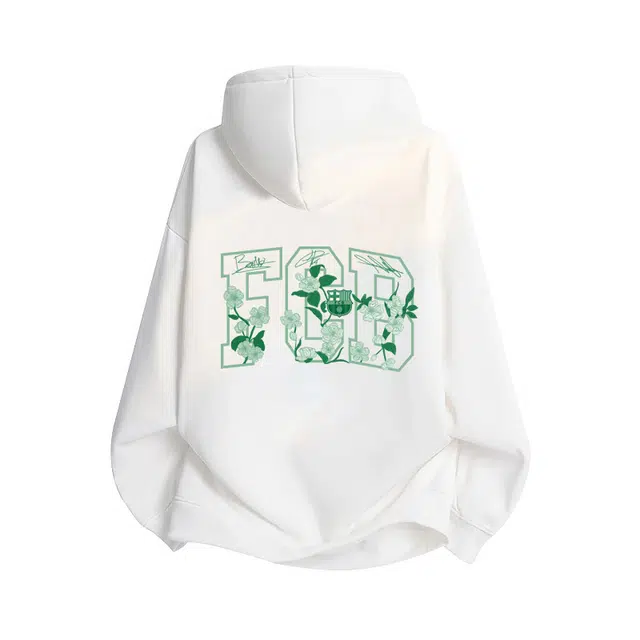 巴塞罗那足球俱乐部 男春秋潮流百搭纯色简约帅气宽松休闲上衣卫衣 男女同款