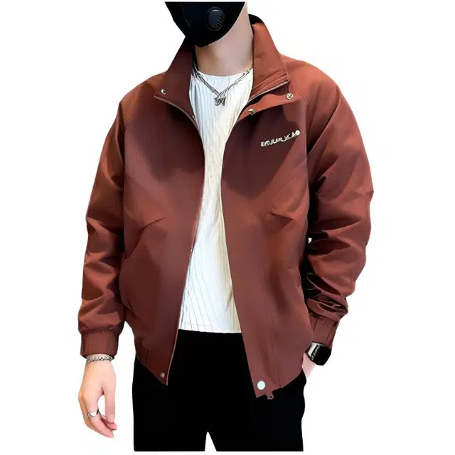 木木兔 潮牌美式高街男生穿搭长袖春秋外穿潮流百搭男士秋冬衣服国潮简约时尚流行痞帅外套夹克 男女同款