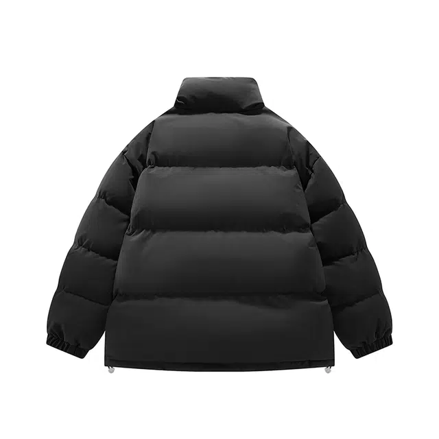 棉基因 冬季多巴胺纯色优质棉棒球服保暖高个小个子日系男简约潮流夹棉袄子美式高街工装风青少年职场通勤学院风棉衣外套 男女同款