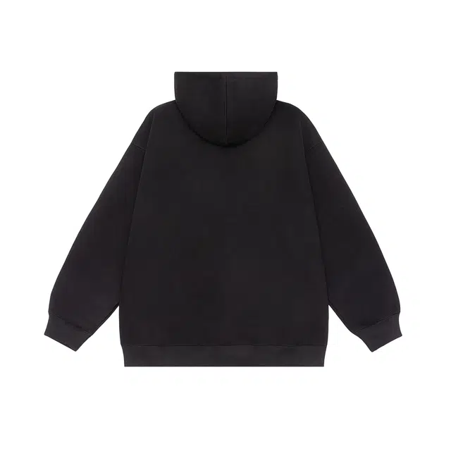 希越 秋季简约休闲连帽宽松情侣字母印花长袖百搭套头痞帅卫衣 男款