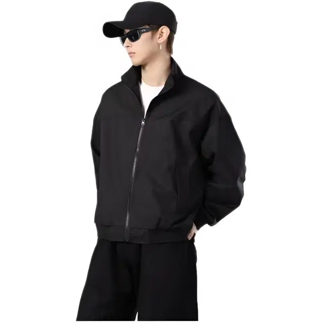 木木兔 美式复古三防棉衣工装飞行户外机能棉服面包立领外套 男款