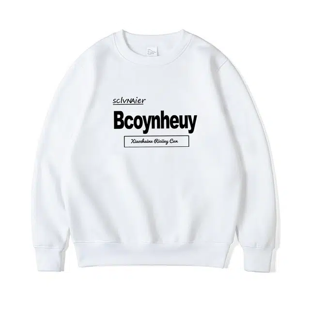 莫代尔 秋冬复古百搭设计感高街休闲嘻哈宽松街头风个性长袖大码卫衣打底衣 男女同款