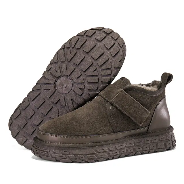 XIMO BULL Classic Sheepskin Snow Boots