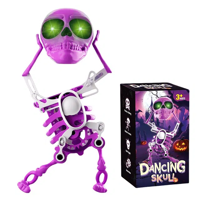 胖胖龙 会跳舞的骷髅人摇摆 趣味 创意整蛊玩具