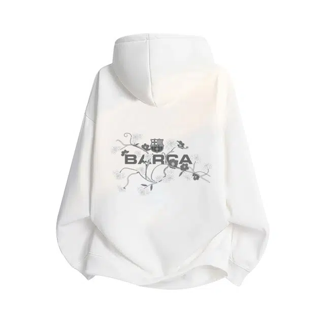 巴塞罗那足球俱乐部 春秋潮简约基础款帅气百搭宽松休闲上衣卫衣 男女同款