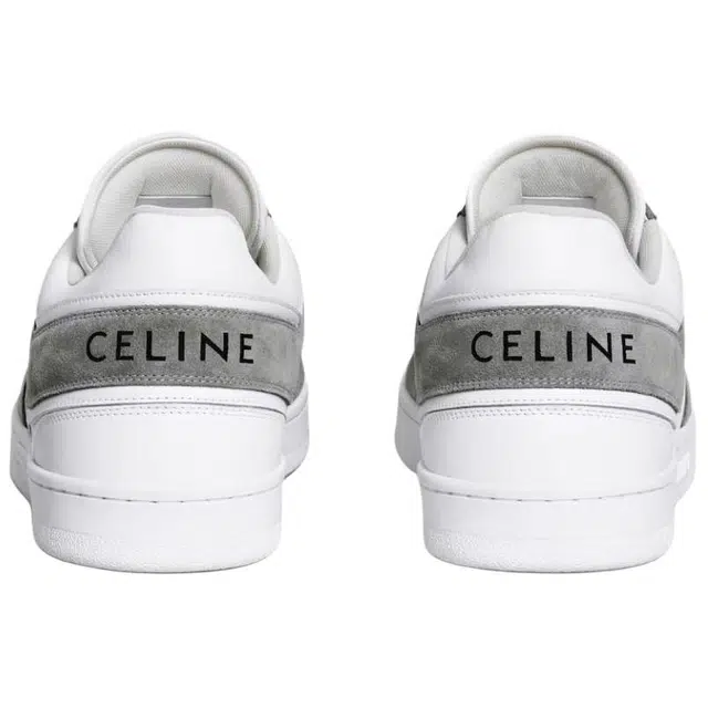 Celine Low Top Sneakers White Grey