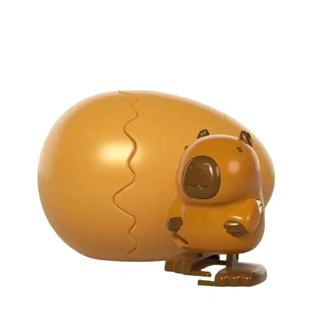 觅香 蹦蛋新奇发条会走路的卡皮巴拉 创意整蛊玩具