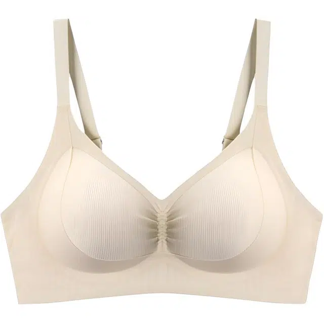 北极绒 无痕小胸聚拢防下垂软支撑上托收副乳运动美背塑形无钢圈文胸 女款