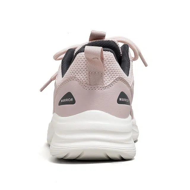 Warrior Low-Top Running Shoes White Grey