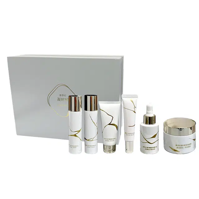善草纪 凝时赋护肤套装 保湿滋润补水 六件套