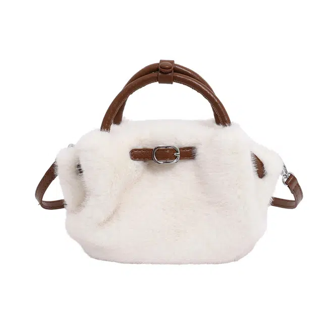 捷朗仕 秋冬时尚百搭毛毛包 毛绒 手提包 女款 多色