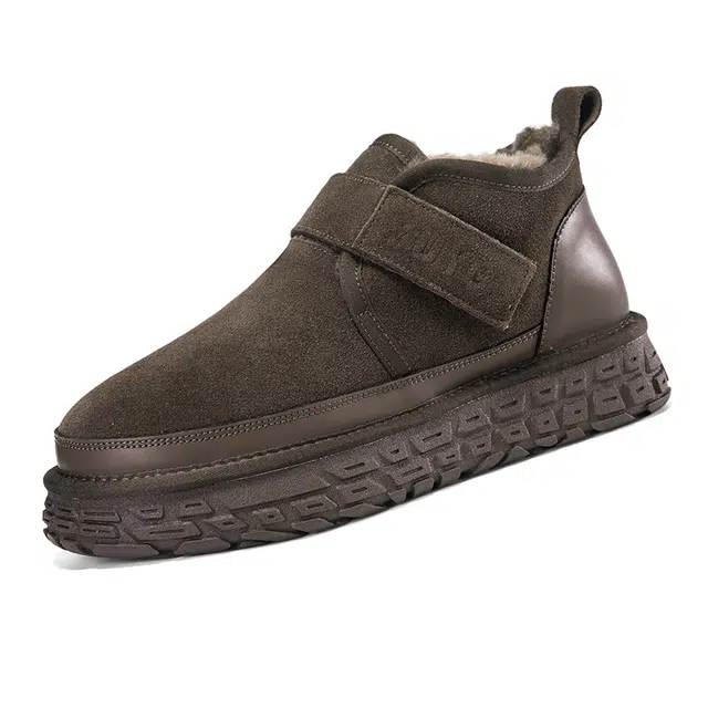 XIMO BULL Classic Sheepskin Snow Boots