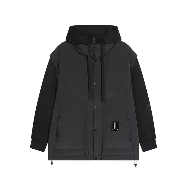 Yinlang Shijia Two-in-One Hoodie Down Jacket