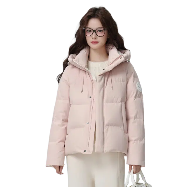 鸭鸭 冬季 学院风小个子休闲百搭羽绒服 女款