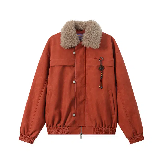 Mr. Jiangnan Wanderer's Song Leather Jacket