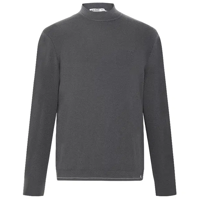 利郎 修身纯色保暖打底衫毛衣 男款