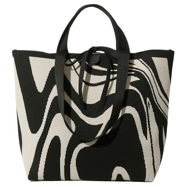 Master Canvas Zebra Shoulder Bag