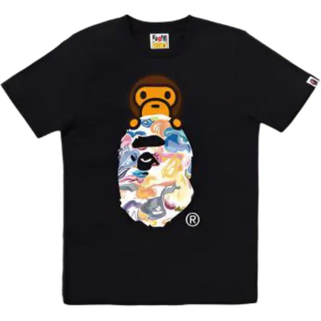 A BATHING APE ART CAMO FW25 ART CAMO T