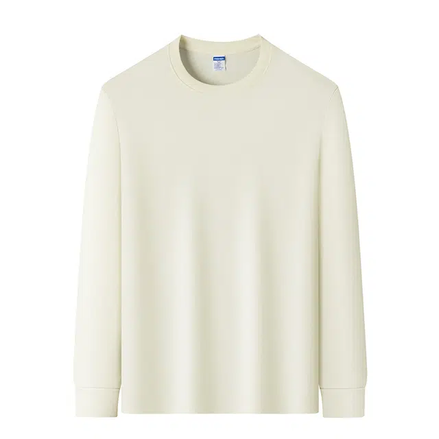 卡丹狄诺 秋季长袖百搭圆领亲肤舒适纯色户外运动休闲纯棉卫衣 男款