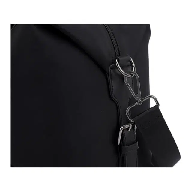 尊梵 大容量轻便 牛津布 斜挎手提包 男女同款情侣款 黑色