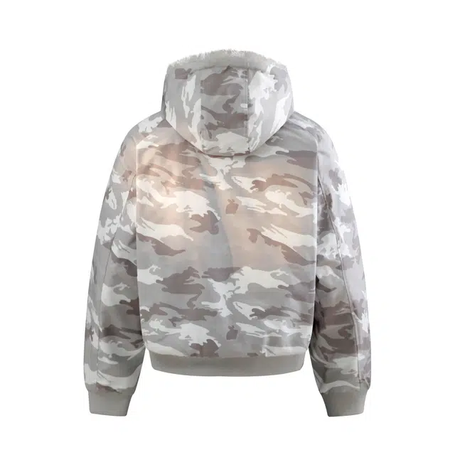 普鲁士多特蒙德 美式座山雕毛领加厚保暖棉服 男女同款