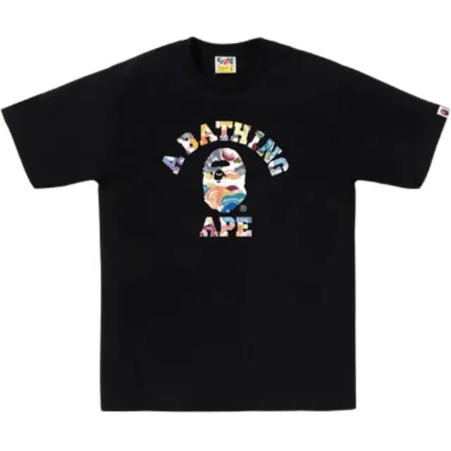A BATHING APE ART CAMO FW25 ART CAMO T