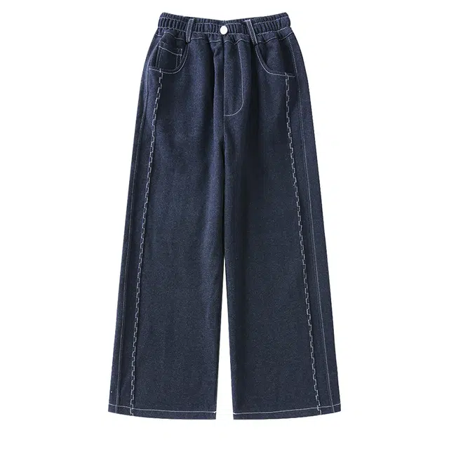 木清清牛仔裤 显高显瘦简约高颜值舒适亲肤百搭 儿童款