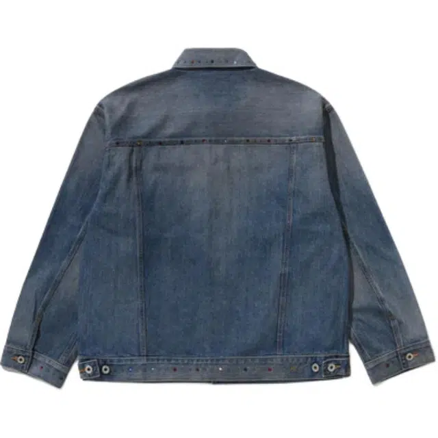 A Bathing Ape FW25 Color Stone Denim Jacket