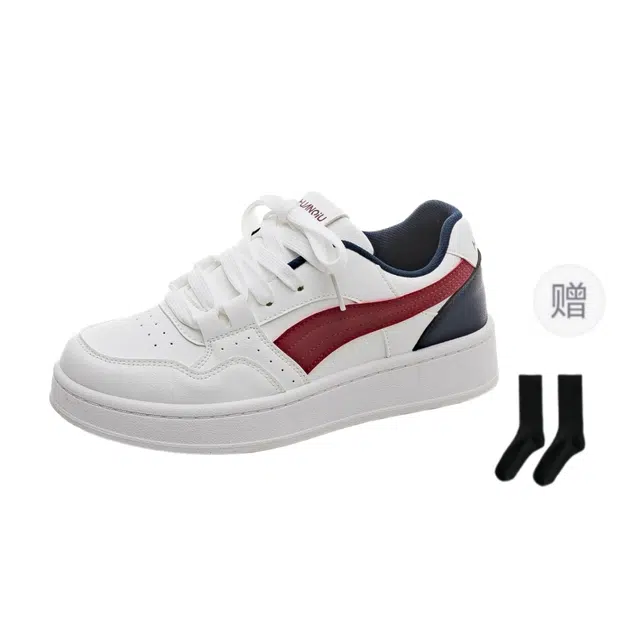 乐乐鱼 厚底百搭休闲简约舒适 轻便 低帮 板鞋 男款