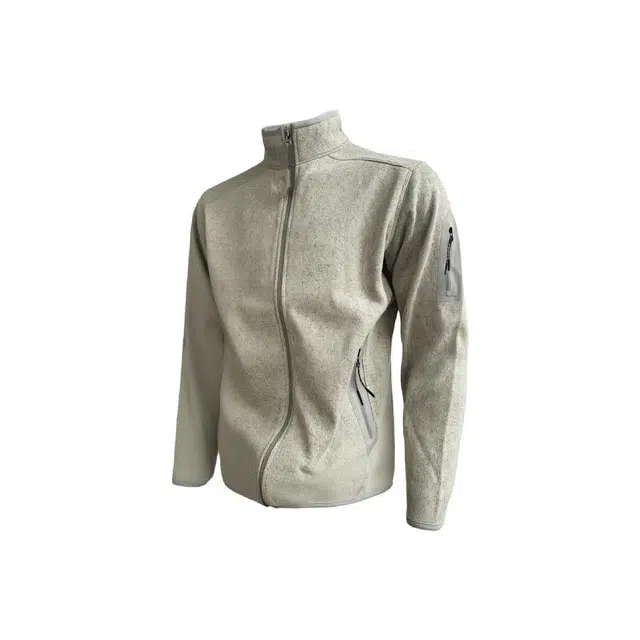 虫小绿 美式复古拉链立领抓绒保暖外套夹克开衫休闲百搭长袖上衣高级感户外运动健身卫衣 男女同款