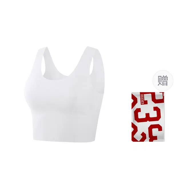 二三二三 少女系列发育期无痕裸感内衣聚拢防震固定杯高弹不束缚柔软舒适亲肤透气无钢圈背心初中生高中生学生可穿文胸 女款