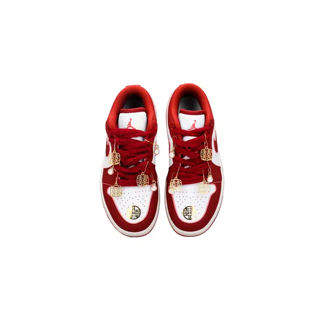 Jordan Air Jordan 1 Low Red Gold Ornament